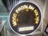 Lighted Moog Wall Clock
