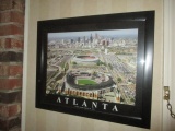 Atlanta Stadium Framed Print