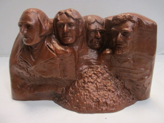 Red Mill Mount Rushmore Sculptured Figurine