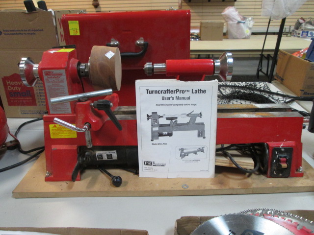 PSI Wood Working Turncrafter Pro Lathe Proxibid