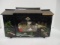 Vintage Handpainted Lacquered Asian Animated Musical Jewelry Box