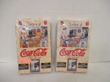 Two Sealed Boxes of 1995 Coca-Cola Collector Cards