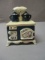 1960's Lego Ceramic Stove Instant Coffee Canister approx. 5 1/2