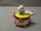 Lego Cat & Mouse Drum Shaped Bank