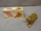 Vintage Hold That Tiger Bobbing Head Car Mascot w/Original Box
