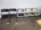 5 Padded Folding Chairs