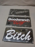 3 Car Tags