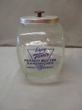 Vintage Toms Peanut Butter & Sweet Sandwich's Store Counter Jar