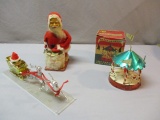 Windup Santa & Christmas Décor Items