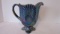 Mosser Beaded Shell Amethyst Carnival Glass Pitcher