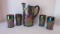 Vintage LG Wright Carnival Glass 