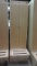Free Standing Maple Double Door Locker with Under Seat Storage