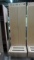 Free Standing Maple Double Door Locker with Under Seat Storage
