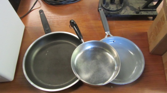 Three Skillets