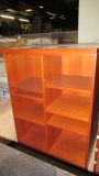 Wood Double Sided Mail Room Organizer with Laminate Top