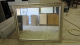 Framed Beveled Mirror