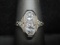 Gorgeous Platinum Diamond Estate Ring