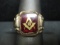 10k Gold Mason's Ring