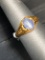 22k Gold Star Sapphire Ring
