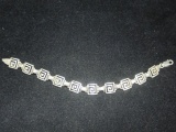 Sterling Silver Greek Key Bracelet