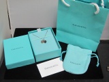Sterling Silver Tiffany & Co. Heart Necklace