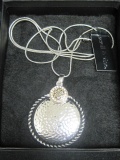Scroll & Vine Reversible Necklace