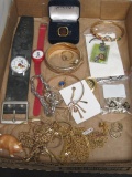 Lot of Misc. Jewelry including Vintage Mickey Mouse Watch