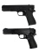 Pair of Vintage Marksman Repeater 4.5mm BB Guns made in Torrance, CA