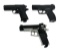(3) Daisy Powerline CO2 4.5mm BB Pistols