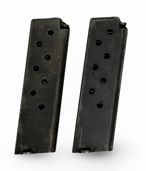 (2) Astra Model 600 9mm 7rd. Magazines