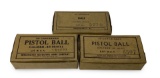 59rds. Of Reloaded WWII .45 M1911 Pistol Ball Ammunition and 84 Shot Brass