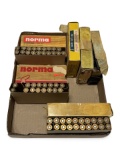 55rds. Of 7.65 ARG. 150gr. Norma Ammunition and Empty Cases 