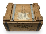 Empty Military Wood Crate Stamped .30 BALL M2 HXP 67 