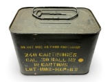 Sealed Spam Can of 240rds. Of .30 BALL M2 HXP 68 Military Surplus Ammunition 