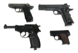 Lot of (4) Realistic-Looking BB Guns