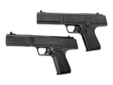 Pair of Vintage Daisy Powerline Model 201 4.5mm Spring BB Guns