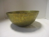 Chinese Brass Singing Water Bowl