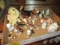 Grouping of Porcelain Hound Figurines