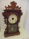 Vintage Welch Mfg. Co. Victorian Kitchen Mantle Clock