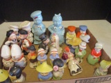 Collection of Vintage Man and Woman Couples Shakers