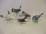 Goebel and German Porcelain Handpainted Bird Figurines