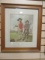 Vintage Lithograph - Framed and Matted