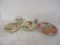 Collection of Hand-Painted Asian Porcelain - 2 Satsuma Dishes, Teapot, etc.