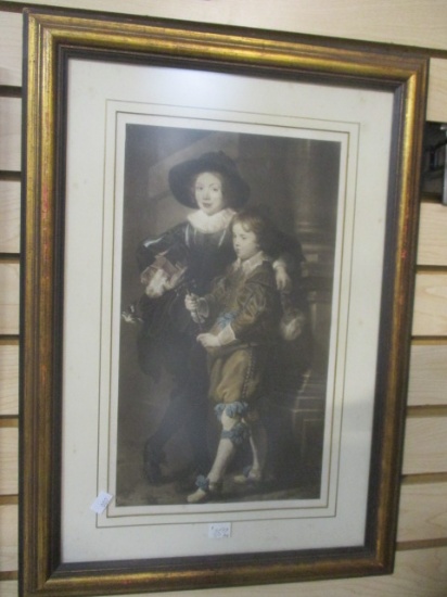 Framed and Matted Peter Paul Rubens Print