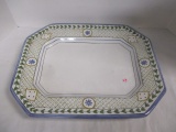 Altman Co Handpainted Platter - Made in Portugal