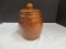 Glazed Pottery Cookie Jar