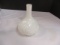 Round Bottom Milk Glass Bud Vase