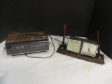 Alarm Clock & Desk Radio Set