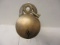 1882 Antique Perfection Solid Brass Padlock with Key