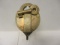 Antique Seaboard Air Line Railroad Solid Brass Padlock with Key